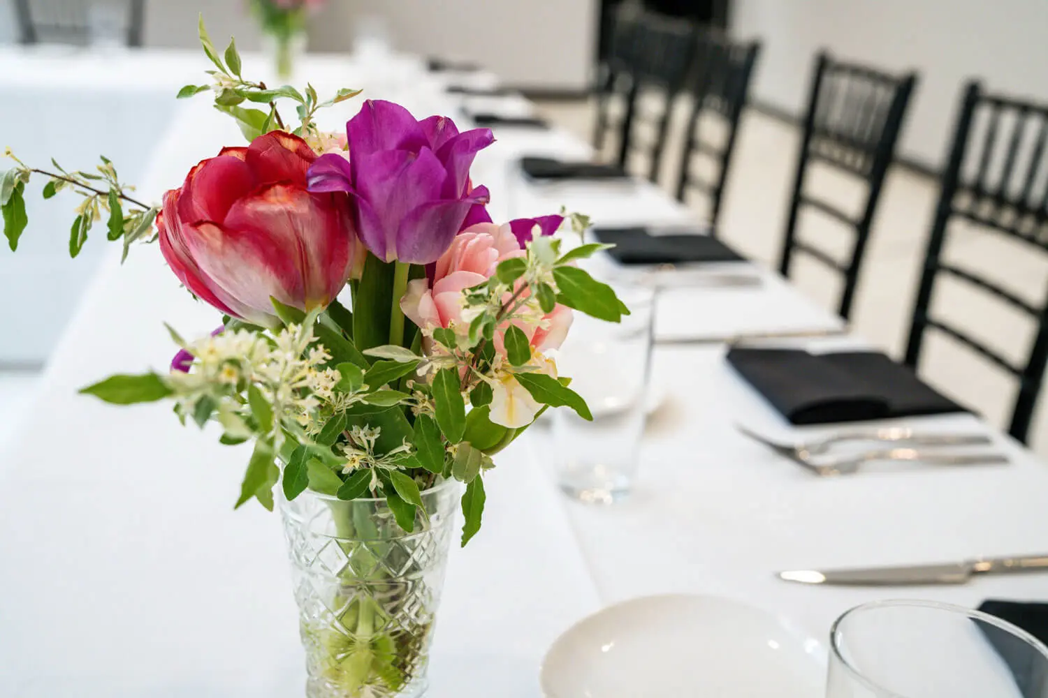 Colorful centerpiece arrangement