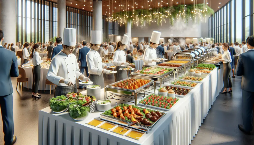 what is the going rate for catering per person?