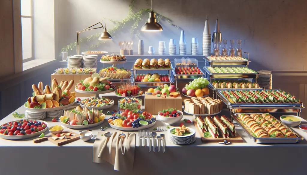 what is the cheapest food to cater?