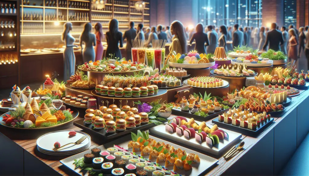 what are the most popular catering foods?
