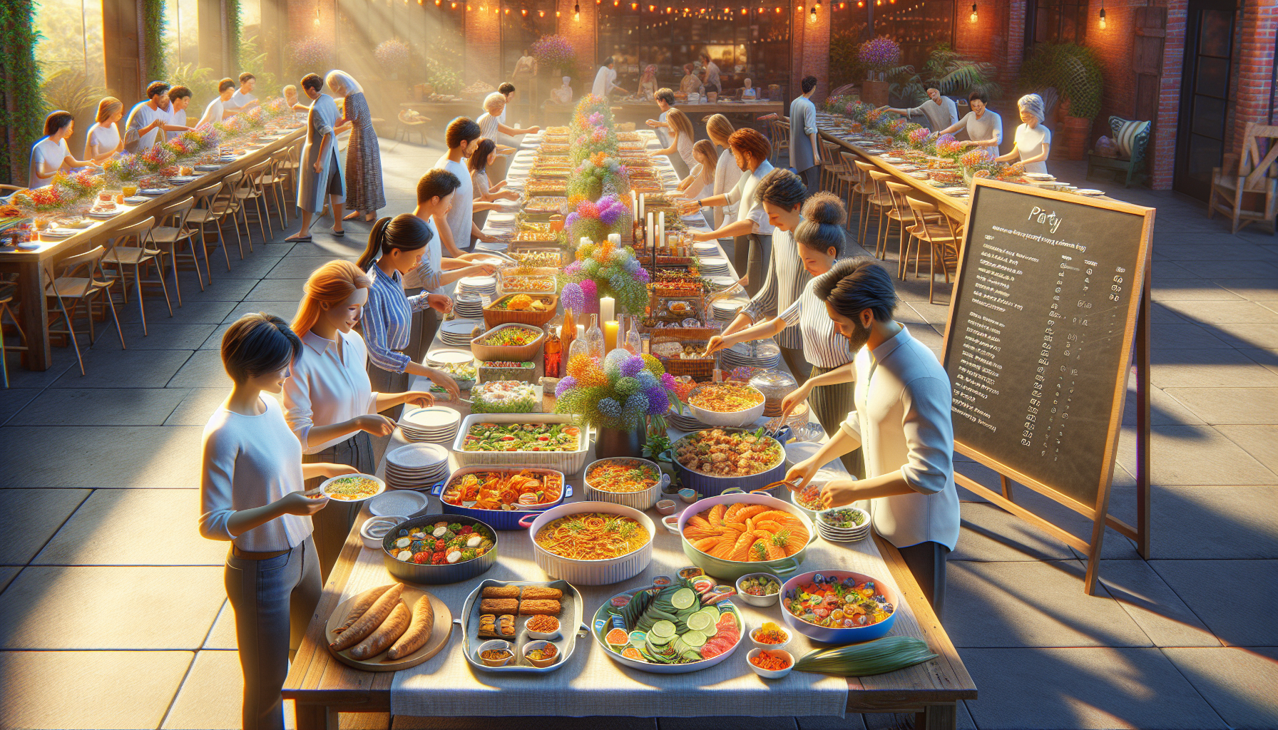 Blog how do you estimate food for a party?