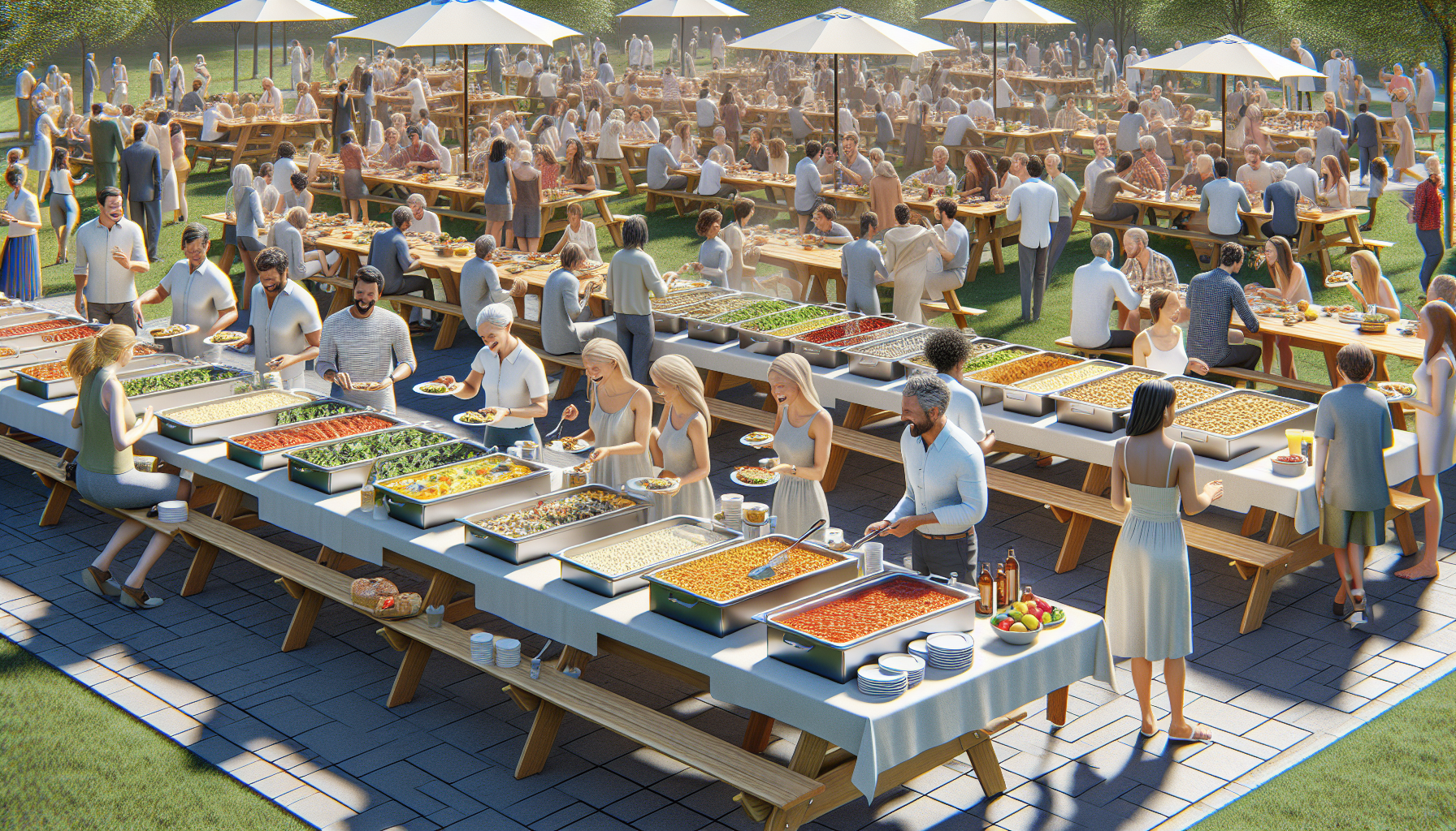 Blog how to cater for 50 people cheaply?